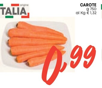 Pam Carote offerta