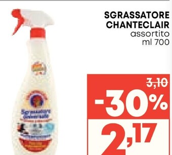 Pam Chanteclair sgrassatore offerta
