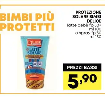 Delice protezione solare bimbi