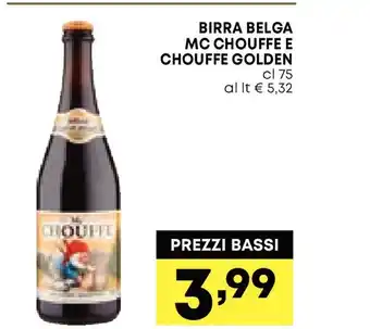 Pam Mc chouffe birra belga golden offerta