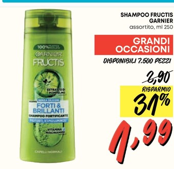 Pam Garnier shampoo fructis offerta