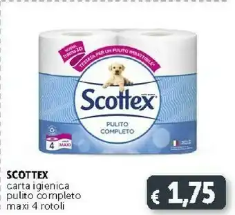 Deco Supermercati Scottex Carta Igienica Pulito Completo offerta