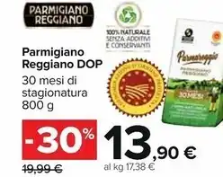 Carrefour Iper Parmigiano reggiano d. o. p offerta