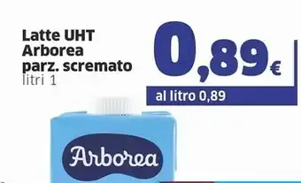 Sigma Arborea latte uht parzialment scremato offerta