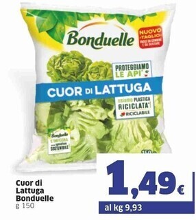 Sigma Bonduelle cuor di lattuga offerta