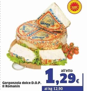 Il romanin gorgonzola dolce d.o.p