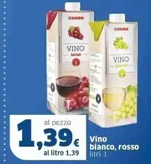 Sigma vino bianco rosso