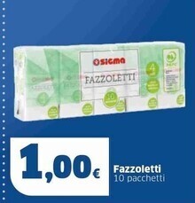 Sigma Sigma fazzoletti offerta