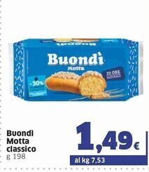 Sigma Motta buondi classico offerta