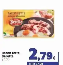 Sigma Beretta bacon fette offerta