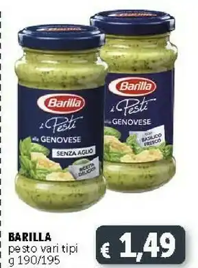 Deco Supermercati Barilla Pesto Alla Genovese offerta