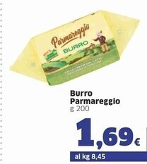 Sigma Parmareggio burro offerta