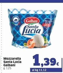 Sigma Galbani mozzarella santa lucia offerta