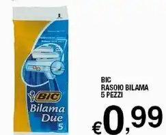 Sigma Bic rasoio bilama 5 pezzi offerta