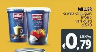 Deco Supermercati Muller Crema Di Yogurt Caffè 500 G(ml) offerta