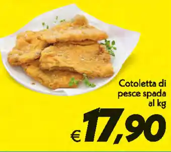Cotoletta di pesce spada