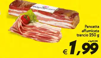 Iper Super Conveniente Pancetta affumicata trancio 250g offerta