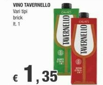 Crai Tavernello Vino offerta