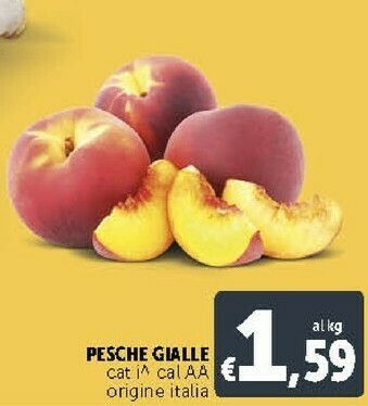Deco Supermercati Pesche Gialle offerta