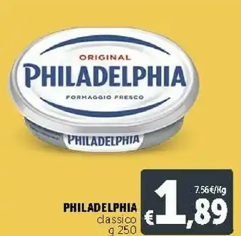 Deco Supermercati Mondelez Philadelphia Classico 250 G(ml) offerta