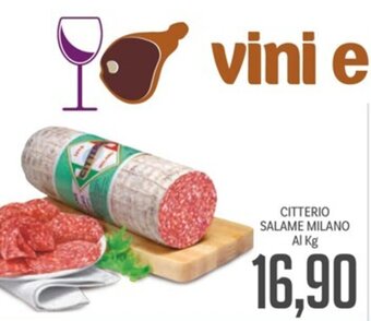 CITTERIO SALAME MILANO Al Kg