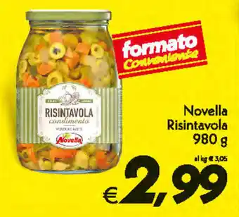 Novella Risintavola 980g