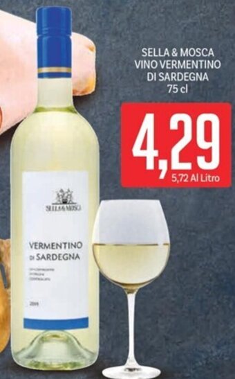 SELLA & MOSCA VINO VERMENTINO DI SARDEGNA 75 cl