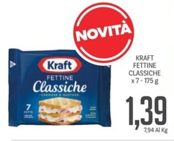 Supermercati Piccolo KRAFT FETTINE CLASSICHE x7-175 g offerta