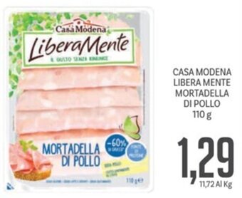 CASA MODENA LIBERA MENTE MORTADELLA DI POLLO 110 g