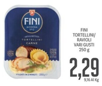FINI TORTELLINI/ RAVIOLI VARI GUSTI 250 g
