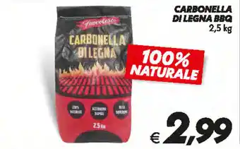 Carbonella di Legna BBQ 2,5kg
