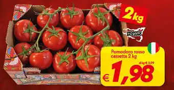 Pomodoro rosso cassetta 2kg