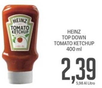 Supermercati Piccolo HEINZ TOP DOWN TOMATO KETCHUP 400 ml offerta