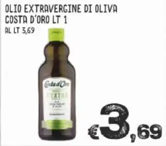 MAX Supermercati Costa d'Oro Olio Extravergine di Oliva 1lt offerta