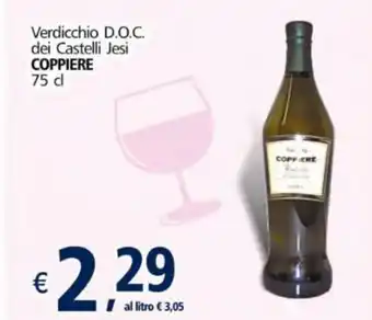Coppiere Verdicchio D.O.C. dei Castelli Jesi 75cl
