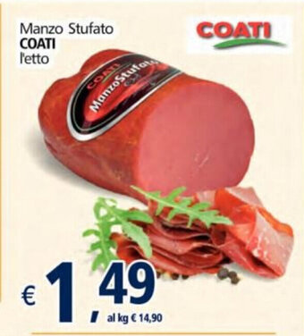 Alter Discount Coati Manzo Stufato l'etto offerta