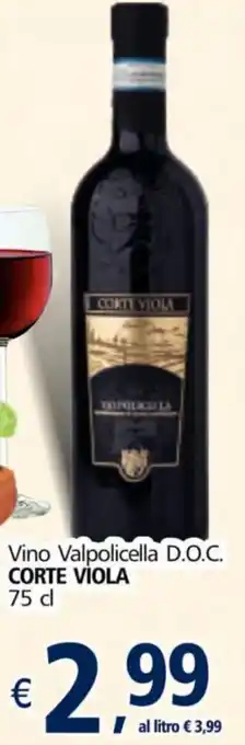 Alter Discount Corte Viola Vino Valpolicella D.O.C. 75cl offerta