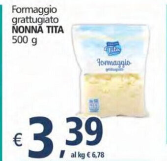 Alter Discount Nonna Tita Formaggio grattugiato 500g offerta