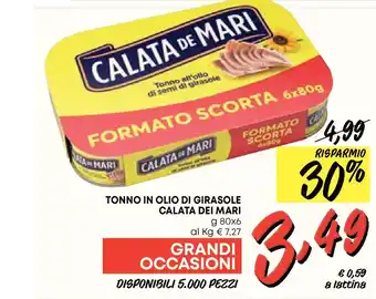 Pam Calata de mari - tonno in olio di girasole offerta