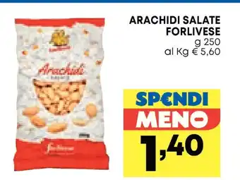 Pam Forlisese arachidi salate offerta