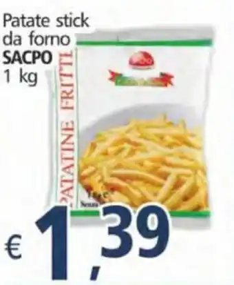 Alter Discount Sacpo Patate stick da forno 1kg offerta