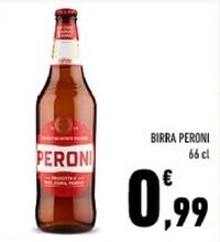 Conad Peroni birra offerta