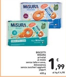 Spazio Conad Misura biscotti offerta
