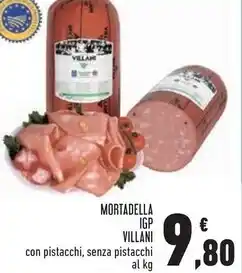 Conad Villani mortadella igp offerta
