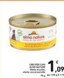 Almo nature cibo per cani