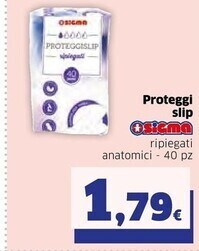 Ok Sigma Sigma proteggi slip offerta