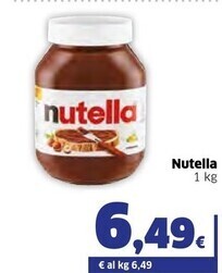 Ok Sigma Ferrero nutella offerta