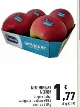 Conad Melinda mele morgana offerta