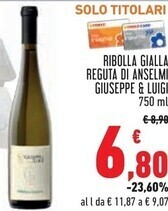 Conad Giuseppe & luigi - ribolla gialla reguta di anselmi offerta
