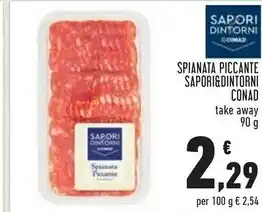 Conad Conad spianata piccante offerta